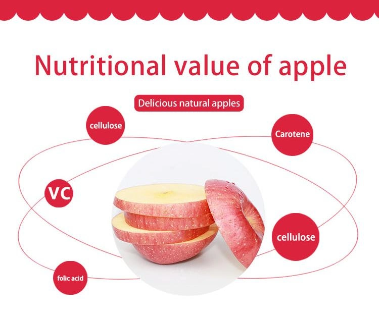 Natural Apple Fruit Fresh Red FUJI Bulk Fresh Apples Fruit From China